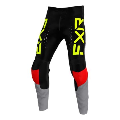 Pantalón de motocross FXR CLUTCH PRO GREY/BLACK/HIVIS 2022 - Gris Ref : FXR0158 