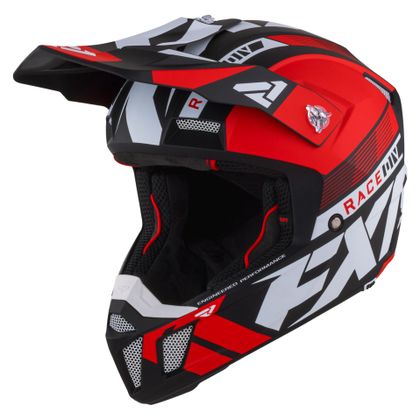 Casco de motocross FXR CLUTCH BOOST RED 2021 - Rojo Ref : FXR0090 