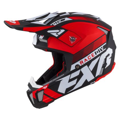 Casco de motocross FXR CLUTCH BOOST RED 2021 - Rojo