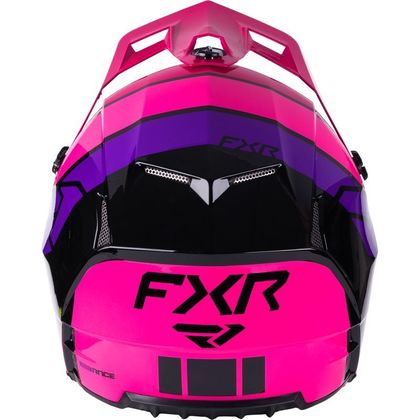 FXR CLUTCH COMP 2026 Crosshelm - Zwart / Roze