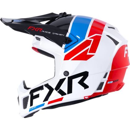FXR CLUTCH COMP 2026 Crosshelm - Wit / Blauw