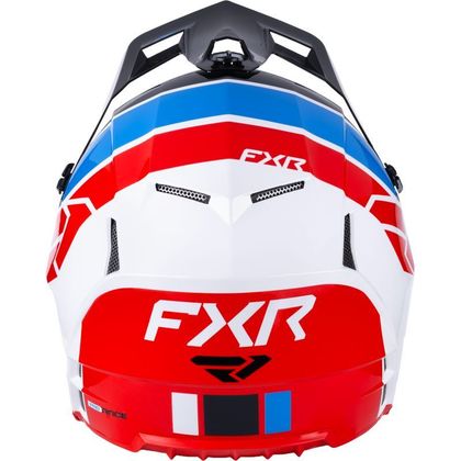 FXR CLUTCH COMP 2026 Crosshelm - Wit / Blauw