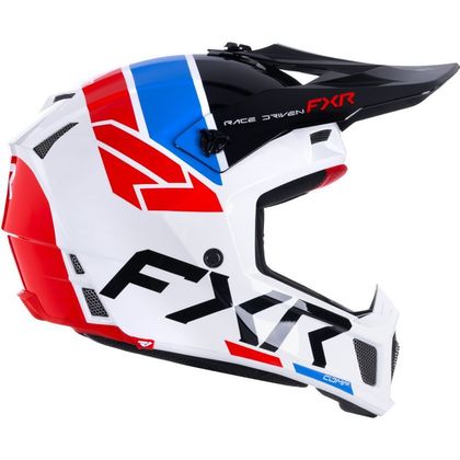 FXR CLUTCH COMP 2026 Crosshelm - Wit / Blauw
