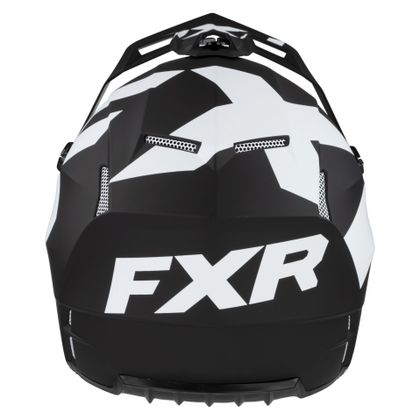 Casco de motocross FXR CLUTCH CX BLACK/WHITE 2021 - Negro / Blanco