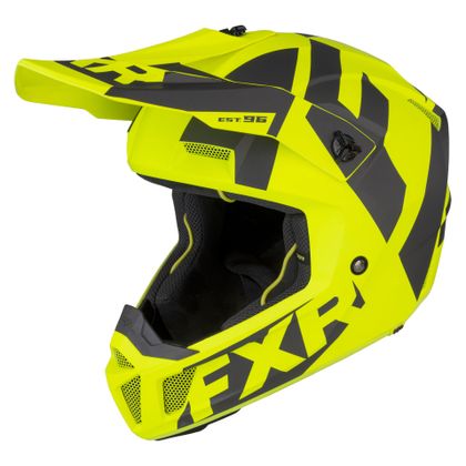 Casco de motocross FXR CLUTCH CX HI VIS/CHARCOAL 2021 Ref : FXR0087 