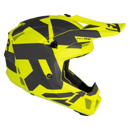 Casco de motocross FXR CLUTCH CX HI VIS/CHARCOAL 2021