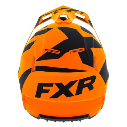 Casco da cross FXR CLUTCH CX ORANGE/BLACK 2021 - Arancione / Nero