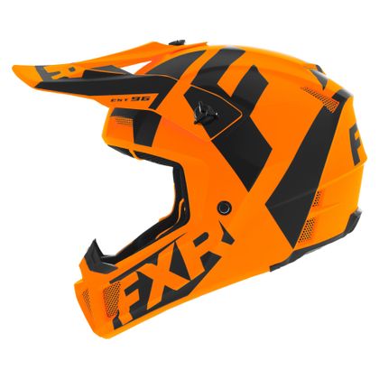 Casco de motocross FXR CLUTCH CX ORANGE/BLACK 2021 - Naranja / Negro