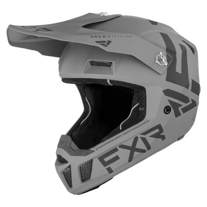 Casco de motocross FXR CLUTCH CX STEEL 2021 - Gris Ref : FXR0083 