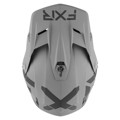 Casco de motocross FXR CLUTCH CX STEEL 2021 - Gris