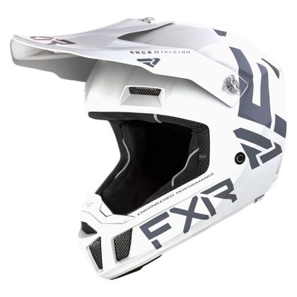 Casco da cross FXR CLUTCH CX WHITE 2021 - Bianco Ref : FXR0082 