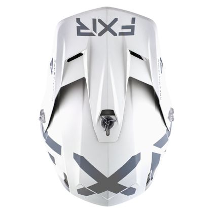 Casco de motocross FXR CLUTCH CX WHITE 2021 - Blanco