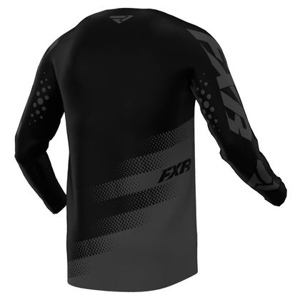 Camiseta de motocross FXR CLUTCH BLACK OPS 2022 - Negro