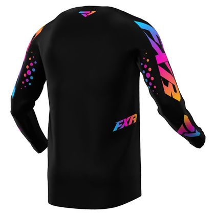 Maillot cross FXR CLUTCH BLACK ORANGE BURST 2022