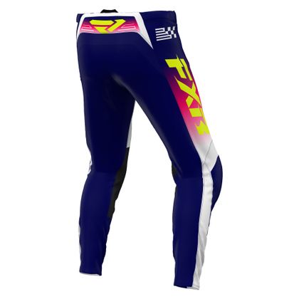 Pantalon cross FXR CLUTCH 2026 - Jaune / Violet