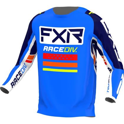 Camiseta de motocross FXR CLUTCH PRO COBALT BLUE/WHITE/NAVY 2022 - Azul Ref : FXR0155 