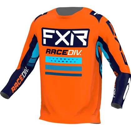 Camiseta de motocross FXR CLUTCH PRO ORANGE/MIDNIGHT ENFANT - Naranja Ref : FXR0203 