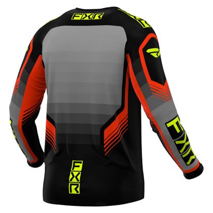 Camiseta de motocross FXR CLUTCH PRO 24 2024 - Gris