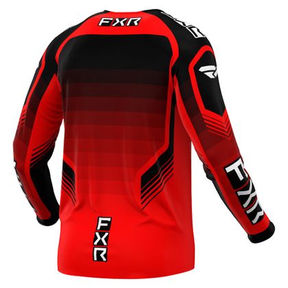 Camiseta de motocross FXR CLUTCH PRO 24 2024 - Rojo / Negro
