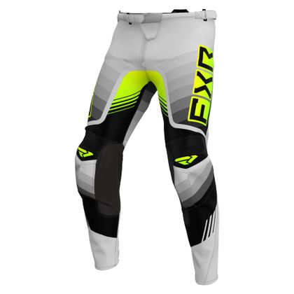 Pantalón de motocross FXR CLUTCH PRO 24 2024 - Gris / Amarillo Ref : FXR0508 