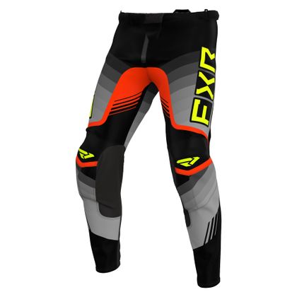 Pantalón de motocross FXR CLUTCH PRO 24 2024 - Gris / Amarillo Ref : FXR0513 