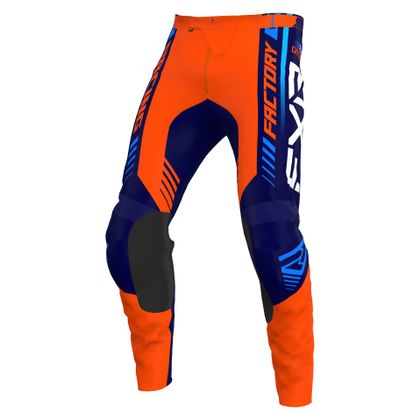 Pantalon cross FXR CLUTCH PRO 2023 - Orange / Bleu Ref : FXR0389 
