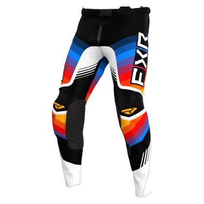 Pantalón de motocross FXR CLUTCH PRO 24 2024 - Negro / Multicolor Ref : FXR0510 