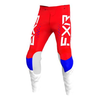 Pantaloni da cross FXR CLUTCH PRO RED/ROYAL BLUE/WHITE 2022 - Rosso Ref : FXR0162 
