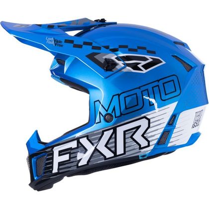 FXR CLUTCH RACE DIV 2026 Crosshelm - Blauw