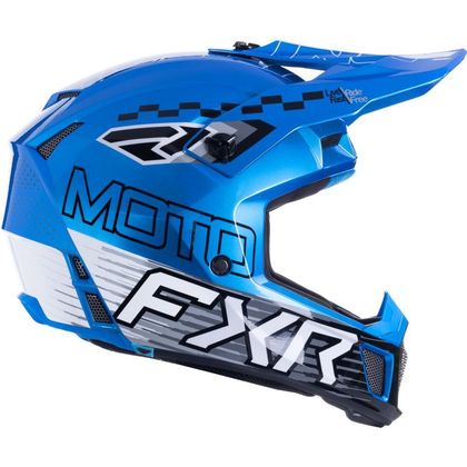 FXR CLUTCH RACE DIV 2026 Crosshelm - Blauw