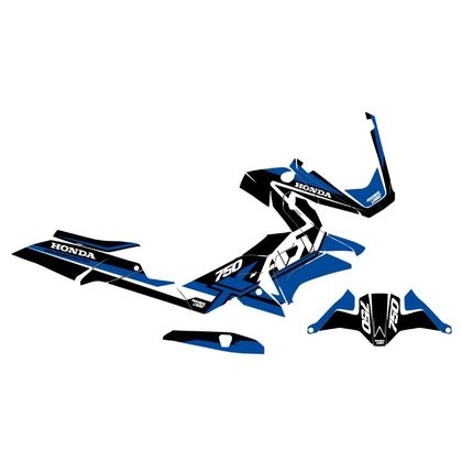 Kit déco RiderUnik COD BLUE - Bleu