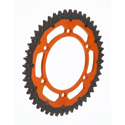 Couronne Bud Racing alu - Orange