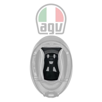 Coiffe AGV K1 S/K1 - Noir
