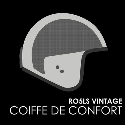 Pièces détachées ROOF COIFFE RO5 - VINTAGE - Noir
