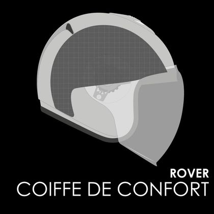 Pièces détachées ROOF COIFFE - RO31 / RO38 ROVER - Noir