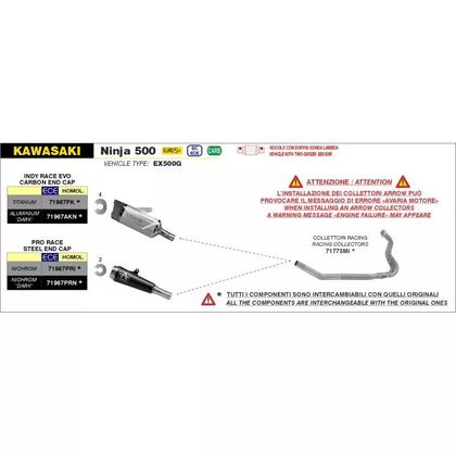 Collecteur Arrow Racing - Gris