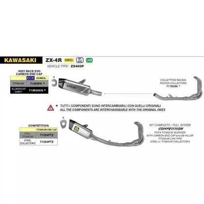 Collecteur Arrow Racing - Gris
