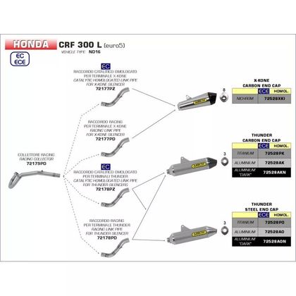 Collecteur Arrow Racing - Gris