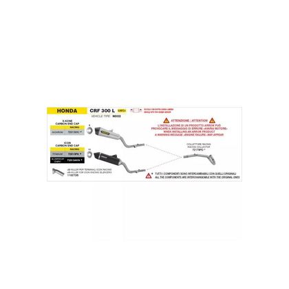 Collecteur Arrow Racing - Gris