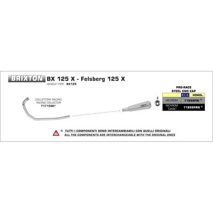 Arrow Racing Kollektor - Grau