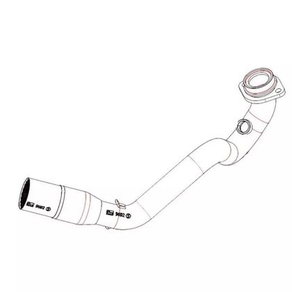 Collecteur Arrow Racing - Gris