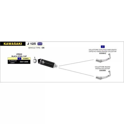 Collecteur Arrow Racing - Gris