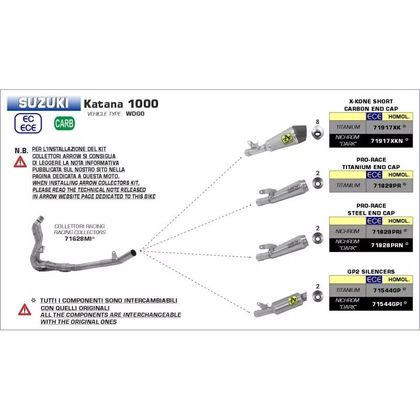 Collecteur Arrow Racing - Gris
