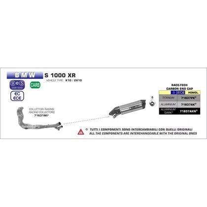 Collecteur Arrow Racing - Gris