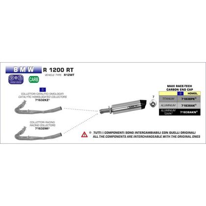 Collecteur Arrow Racing - Gris