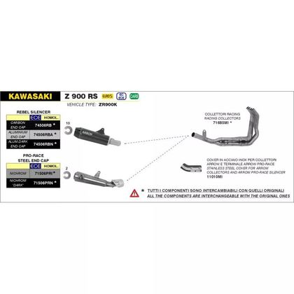 Arrow Racing Kollektor - Grau