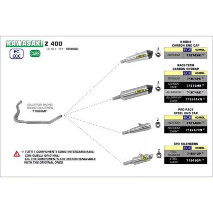 Arrow Racing Kollektor - Grau