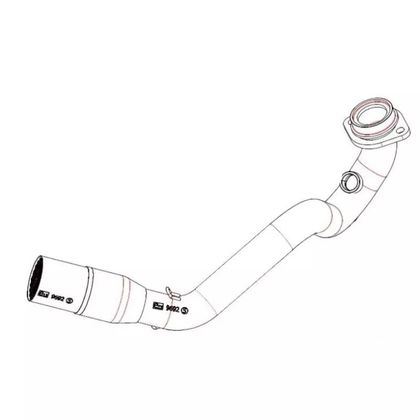 Collecteur Arrow Racing - Gris