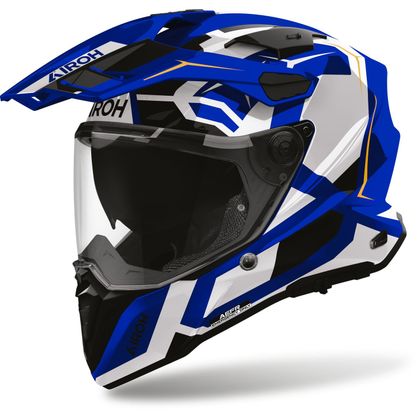 Airoh COMMANDER 2 POLAR Integralhelm - Blau Ref : AR1556-C47272 