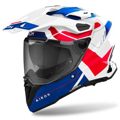 Airoh BESTELLEN 2 - REVEAL Integralhelm - Blau / Rot Ref : AR1411 